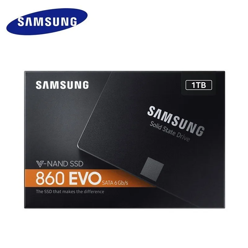 Твердотельный накопитель SAMSUNG SSD 1 ТБ 860 EVO 250 ГБ 500 Гб внутренний жесткий диск HDD SATA3 2