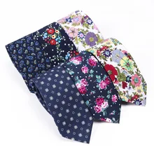 Мужской Хлопковый галстук 6 см в европейском и американском стиле, хлопковый галстук с цветком кешью, Женский Галстук с цветком Fenglin