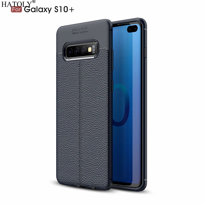 Чехол HATOLY для Samsung Galaxy S10 Plus G975 чехол из искусственной кожи устойчивый к