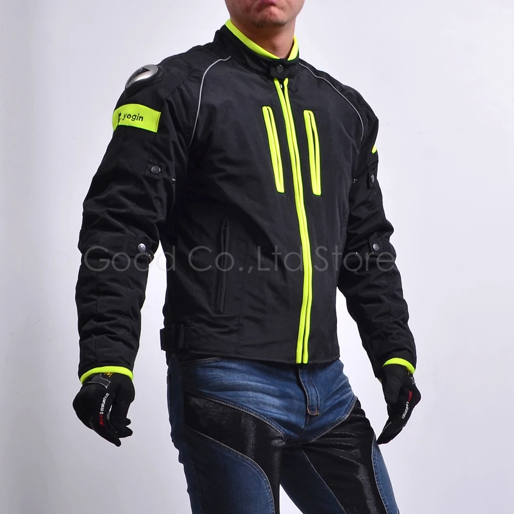 Top Good Motorcycles Jacket Titanium alloy Racing Suits Windproof Warm