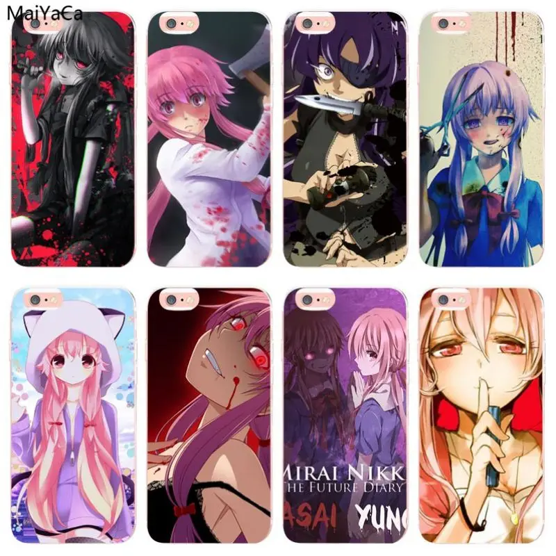 Чехол для мобильного телефона MaiYaCa Anime Mirai Nikki iphone 7 7plus с рисунком стильный дизайн