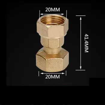 

1/2'' BSP Female Thread Copper Brass Straight Tube Connector Union Loose Joint Nut Coupling Pipe Fitting for Water