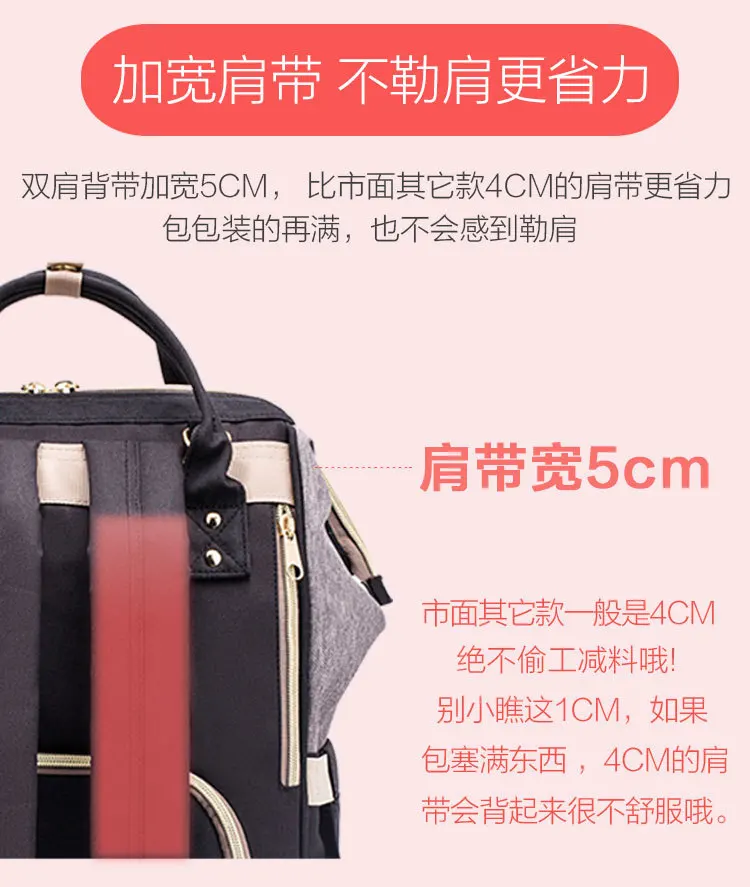 Большой Вместительный женский рюкзак для девочек-подростков, водонепроницаемая сумка для беременных, посылка для мамы, рюкзак для путешествий, сумка для мамы, рюкзак Mochila