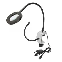 Сварочная паяльная станция увеличительное стекло Рабочий свет держатель Гибкий Кронштейн монтажная плата Настольный зажим