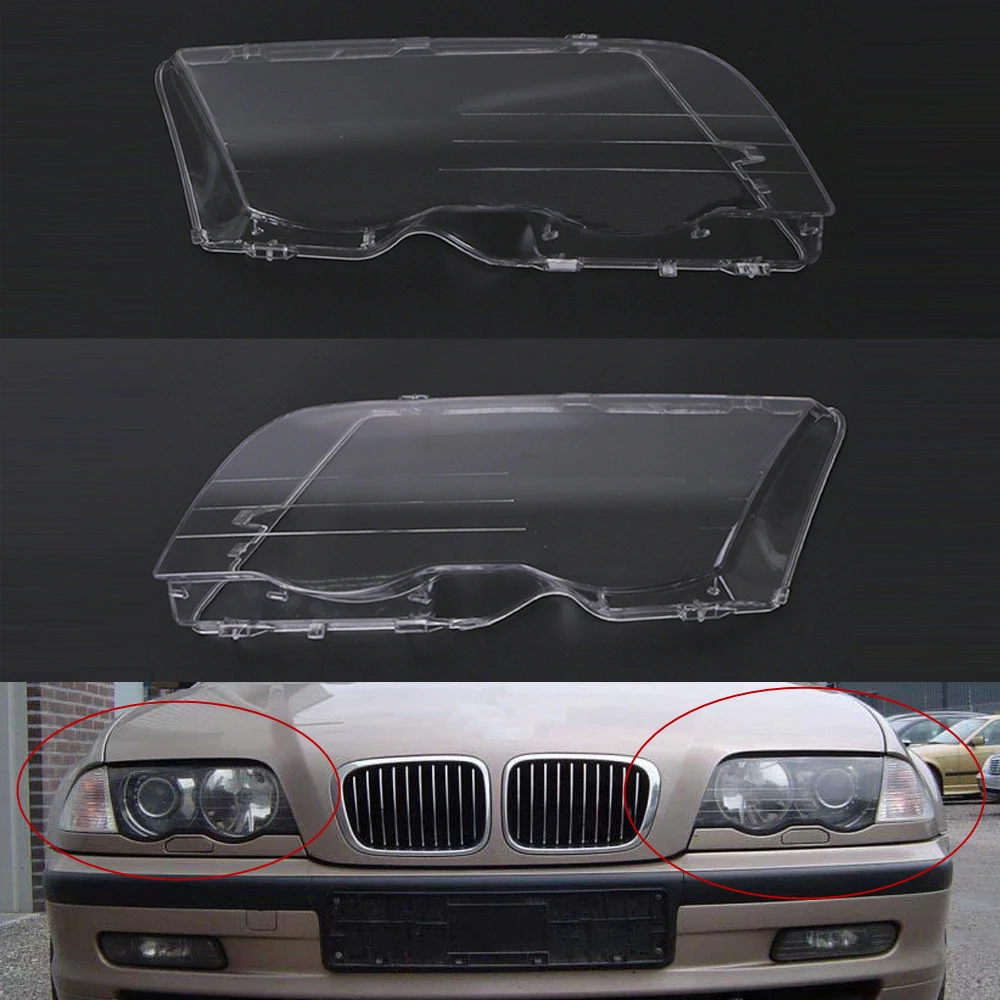 Buy Car Headlight Glass Cover Clear 4 Door Automobile