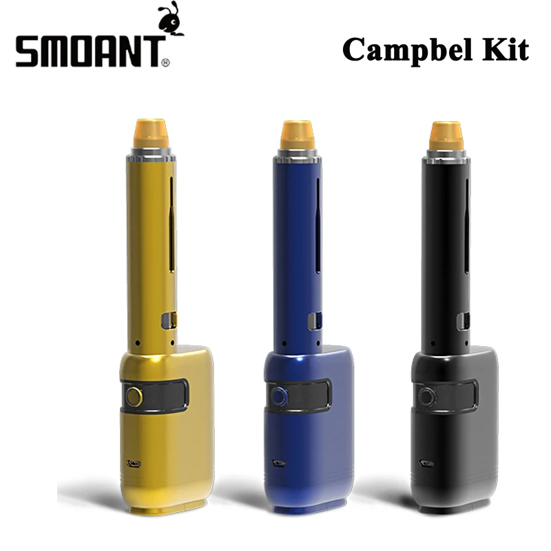 

Original Smoant Campbel 80W Kit with 80w VW vape mod 3ml Filter 2ml tank two flavor mix electronic cigarette kit