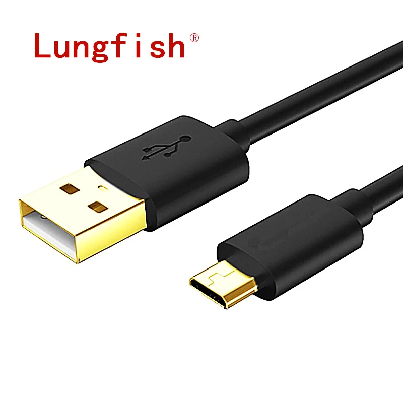 Lungfish كابل المصغّر USB سريع تهمة USB كابل بيانات ل سامسونج هواوي Xiaomi LG Andriod الهاتف المحمول الكابلات 0.3 m 1 m 1.5 m 2 m 3 m