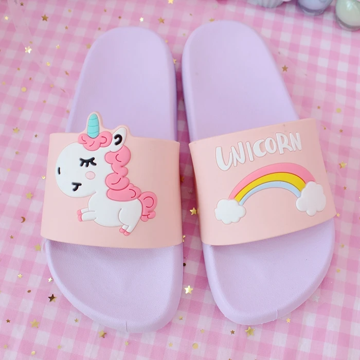 unicorn slippers