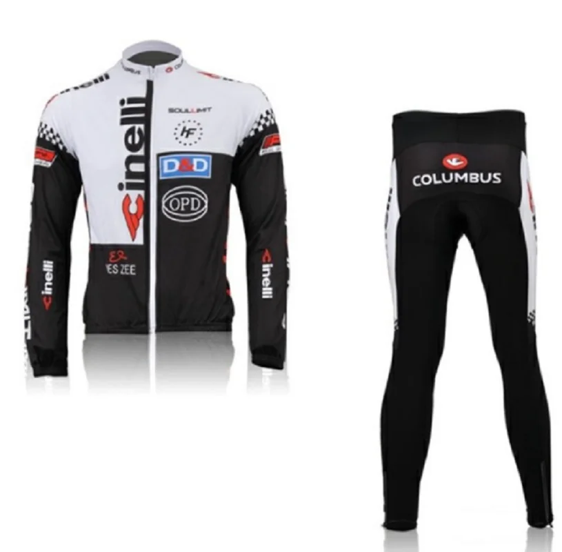 Cinelli Pro Team, Осенний тонкий комплект одежды с длинным рукавом, Мужская одежда для велоспорта, Джерси, нагрудник, длинный велосипед, одежда для велоспорта, Ropa Ciclismo