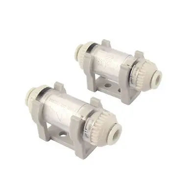 

6mm OD Tube Air Suction Vacuum Filter ZFC100-06-B 2 Pcs