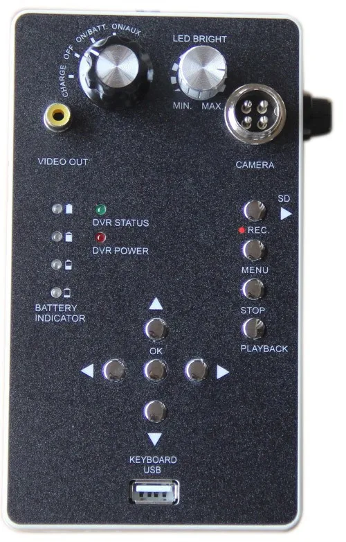  Recording DVR Control Box Keyboard Function For Pipe Drain Sewer Inspection Camera Spare Parts Pipe Camera Accessories 
