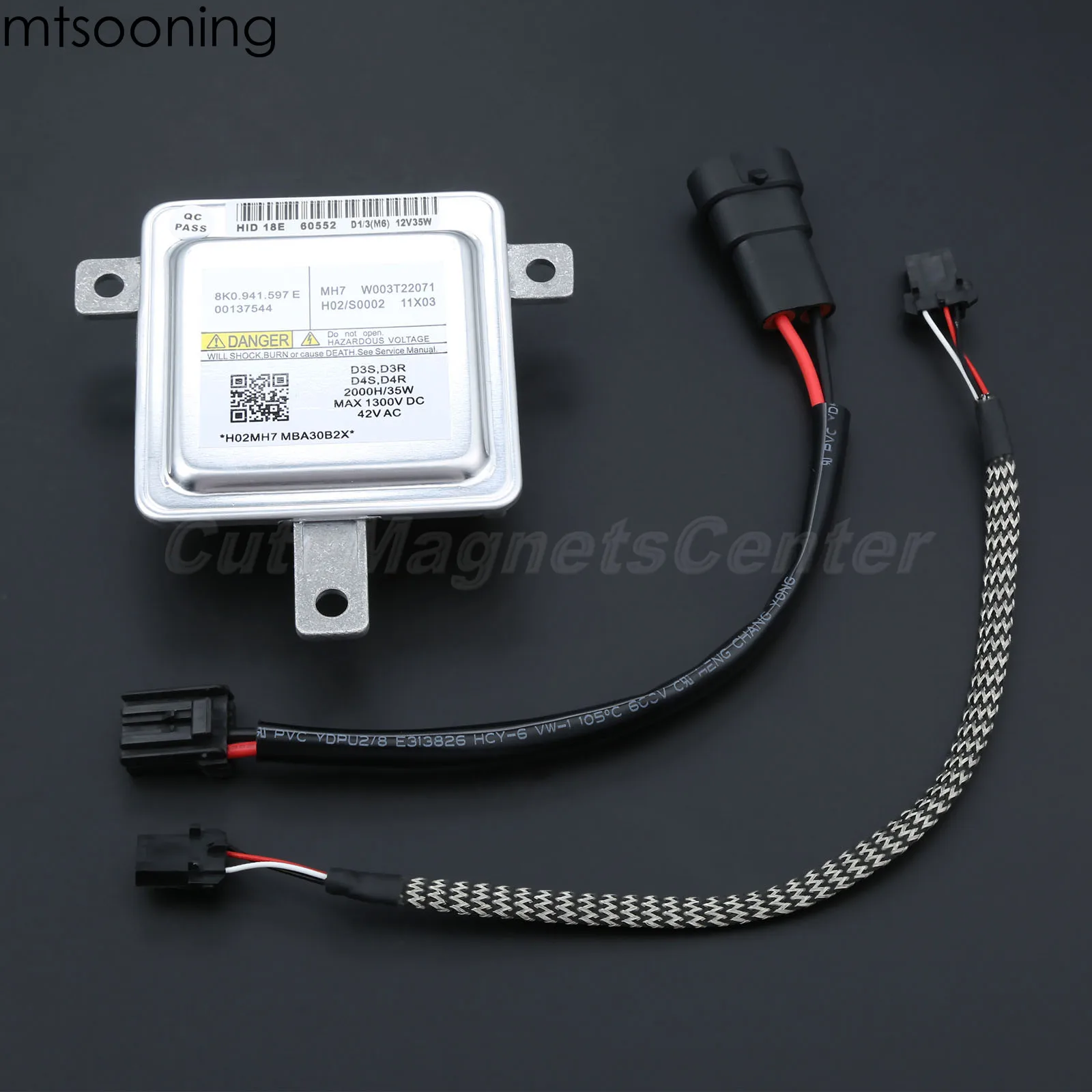 Комплект Ксеноновых балластных кабелей mtsooning для D1S/R D3S/R Audi A1 A3 S3 A4 S4 A5 S5 RS5 Q3 Q5 Q7