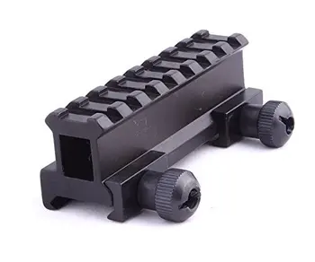 

Funpowerland 1 Inch Grease gun accessories /Compact AR15 See-Through Riser Mount Free Shipping