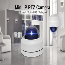 IMPORX 2MP 3X зум Крытый мини HD 1080 P POE IP CCTV PTZ безопасности Мониторы камера системы мини купольная POE PTZ IP камера с автофокусом