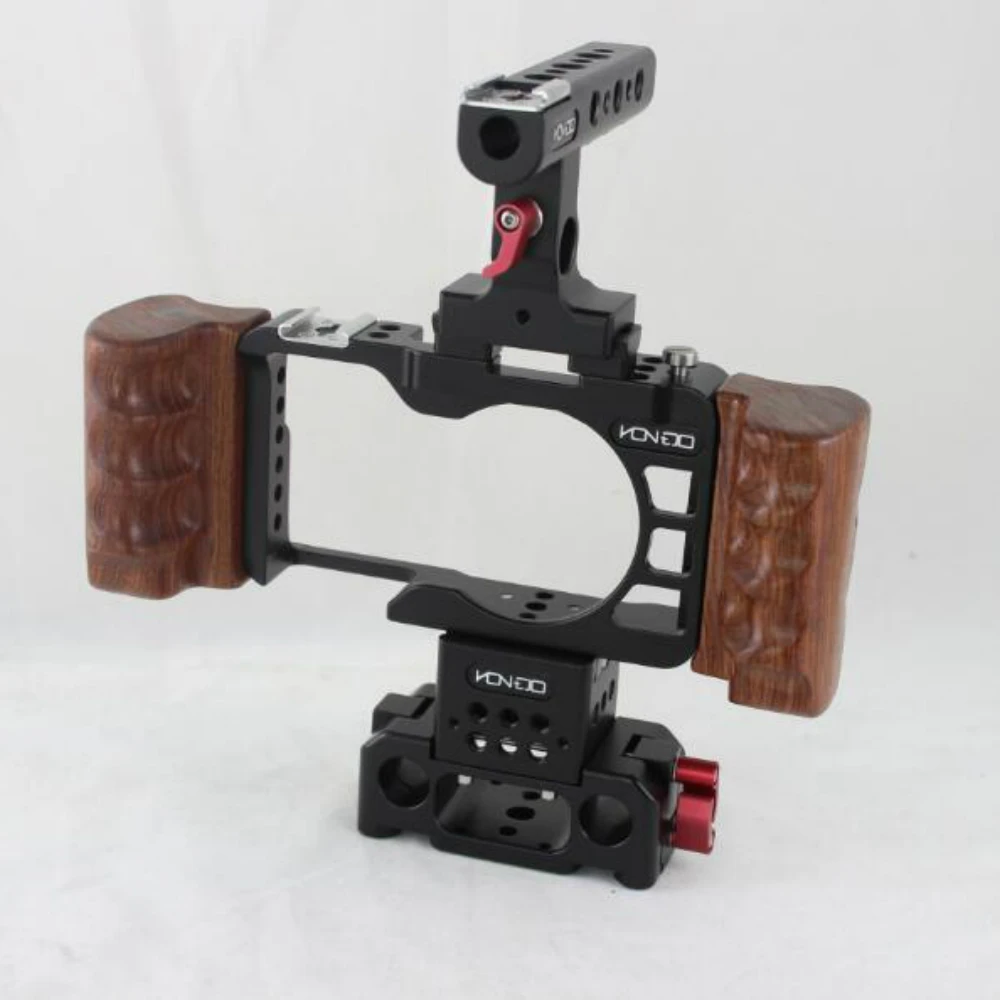 Buy NEW 15mm A6300 Rig Kit Wooden handle handgrip