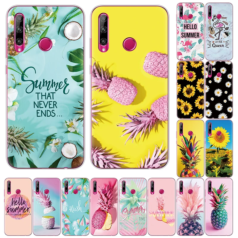 

Summer Flower Thin Soft TPU Capa Cases for Huawei Honor 10i Case Silicone Back for Honor 20i Case Coque Rubber Bags Cover Fundas