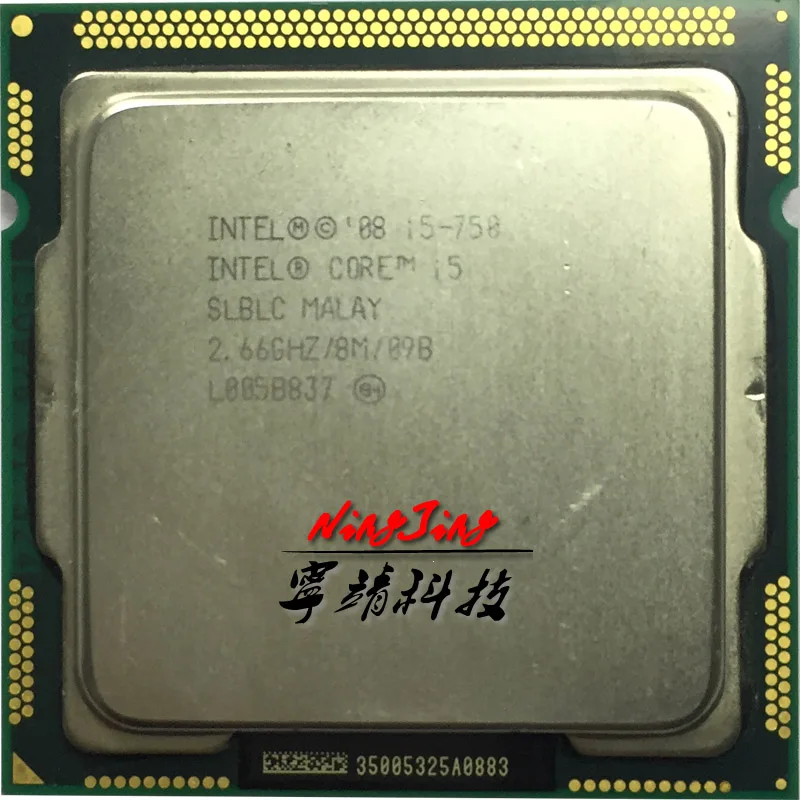 Процессор Intel Core i5 750 2 6 ГГц четырехъядерный процессор 8 Мб 95 Вт LGA 1156|cpu processor|intel core