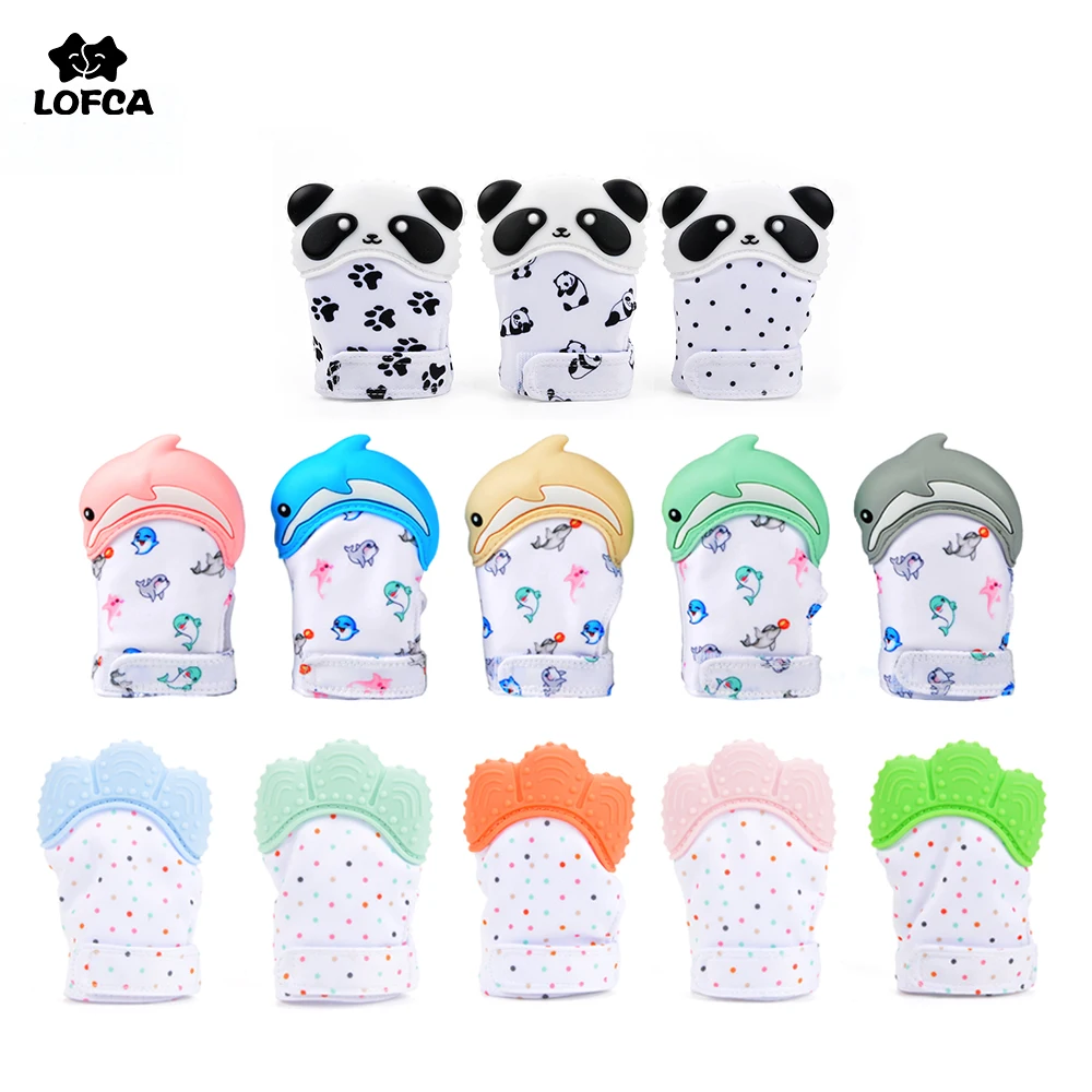 Best Seller Baby Sound Toys Pacifier Panda Chewable-Gifts LOFCA Toddler Teething Bpa-Free Dolphin 9jdp5klg