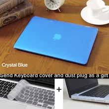 4в1 прозрачный корпус для Apple macbook Air 11 13 Pro retina 12 13,3 15,4 чехлы для ноутбуков mac book pro 11,6 чехол