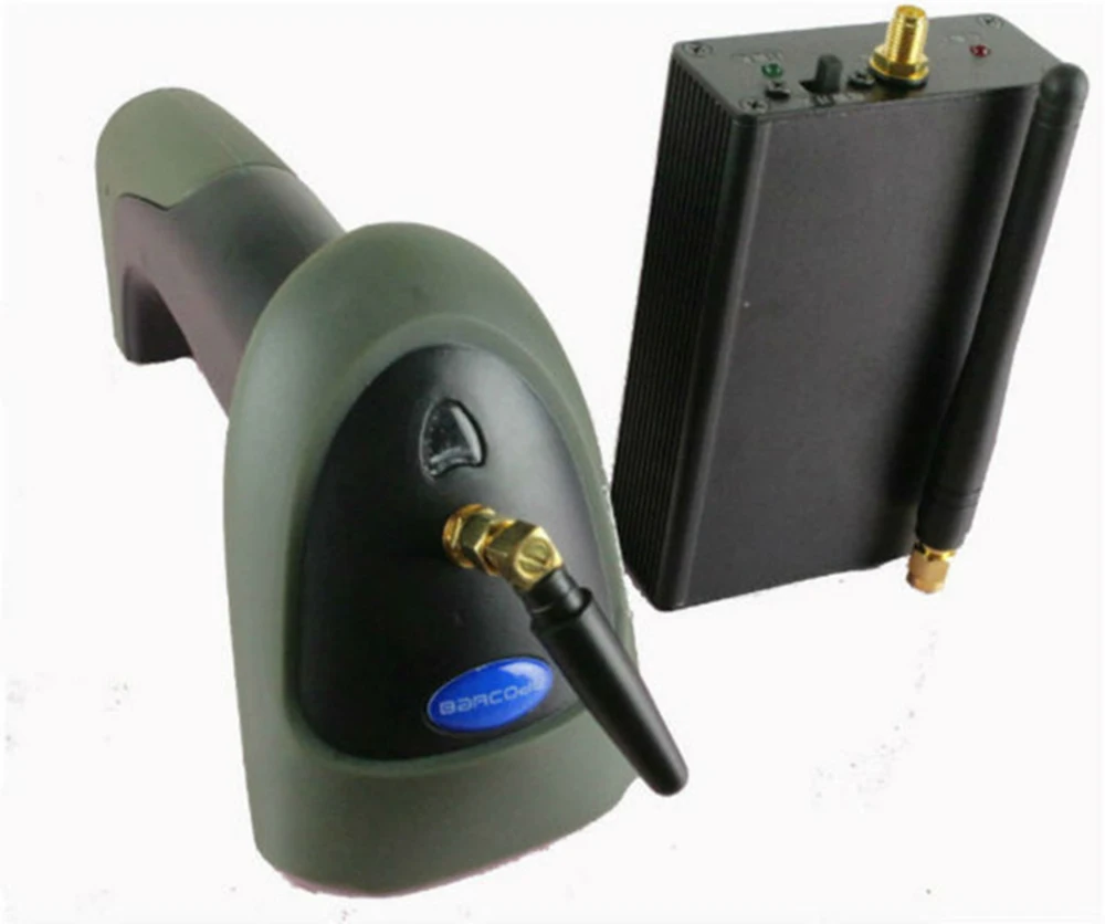 

350M Long Distance Barcode Scanner , Handheld Wireless BarcodeLaser Reader Induction accuracy 3MIL