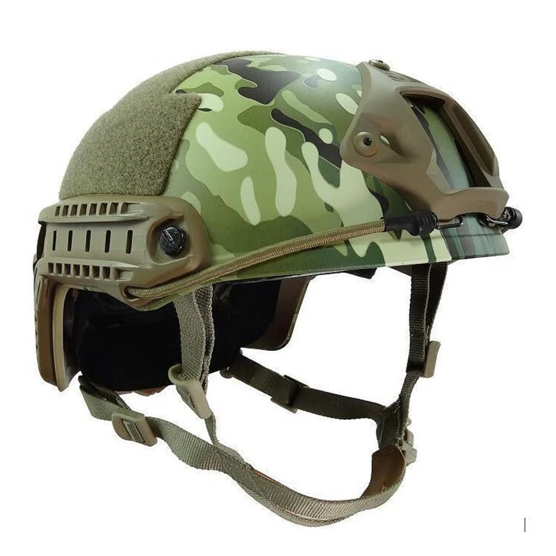 Military Multicam ACU Camo FAST Helmet Airsoft MH Standard Helmet
