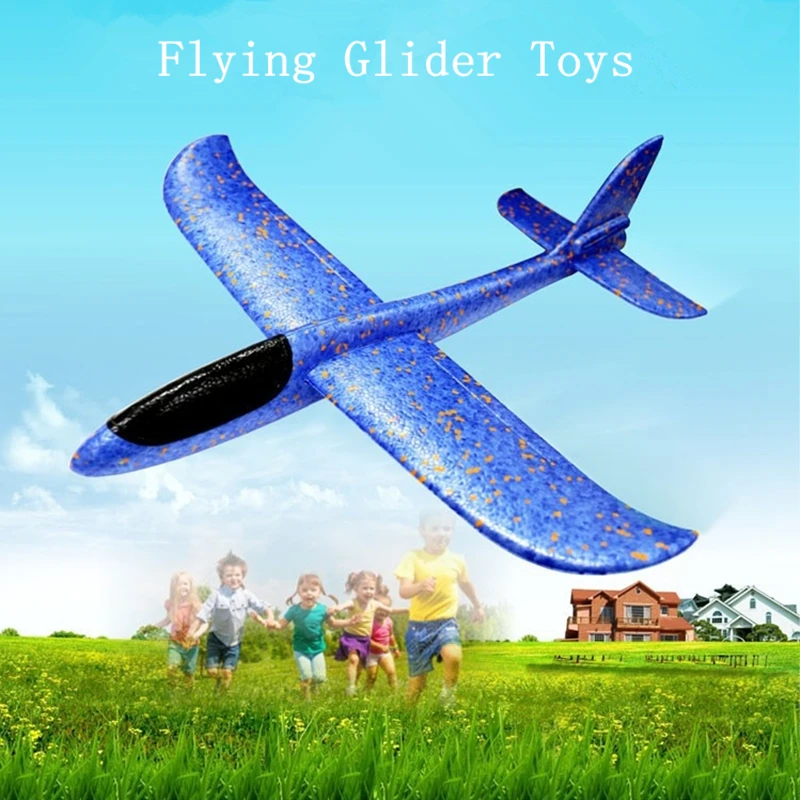 New DIY Kids Toys Hand Throw Flying Glider Planes Foam Aeroplane Model Party Bag Fillers Flying Glid