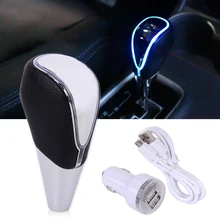 DWCX Blue Automatic Gear Shift Knob Touch Activated Full LED RGB For Lexus ES350/GS450h Toyota Camry Corolla RAV4 Scion iQ/tC/xD