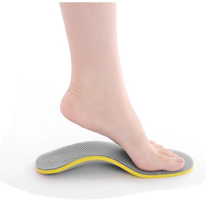 New pu foam orthopedic insole flat foot  arch shoes pad 