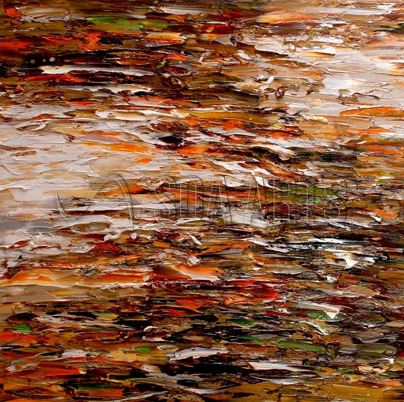 

Handmade oil painting abstract art on canvas for home decoration