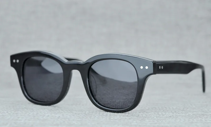 LKK мужские и wo мужские индивидуальные солнцезащитные очки Новые полигональные ретро солнцезащитные очки в коробке удобные очки с небольшой оправой - Цвет линз: Прозрачный