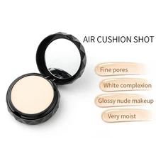 Натуральный Порошок для лица минеральные основы водонепроницаемый контроль масла длительный Осветляющий отбеливающий консилер макияж с слоеным