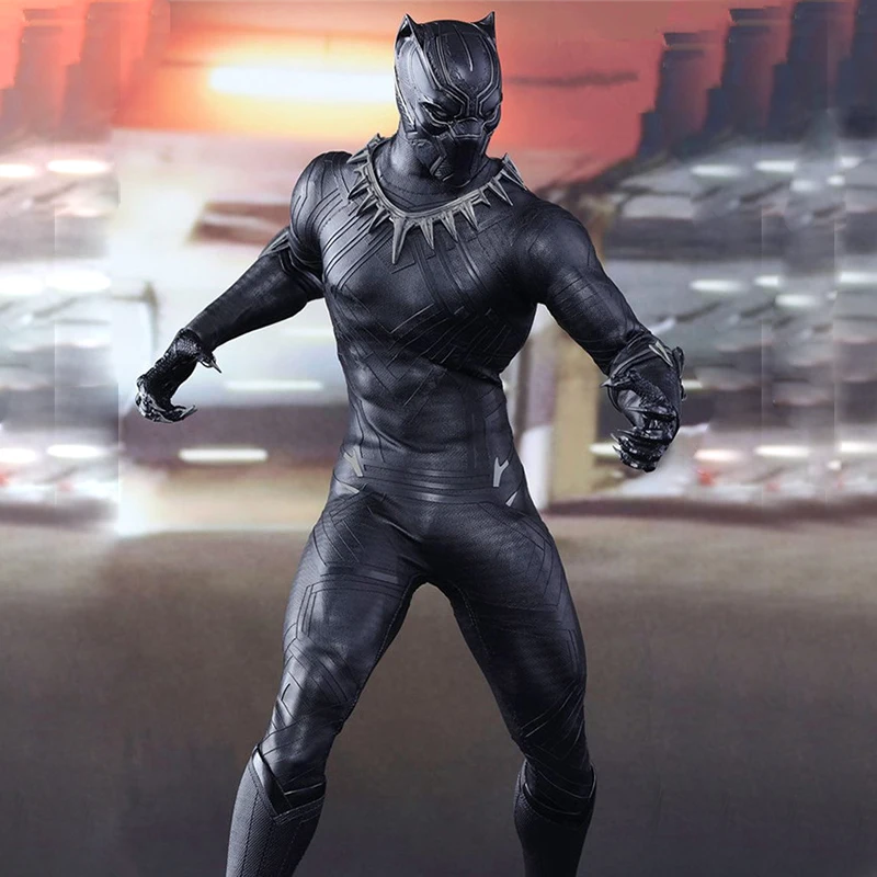 

30cm Crazy Toys Cloth models Black Panther Figure Civil War Avengers Ant-Man Black Panther Action Figures Toys Doll Brinquedos