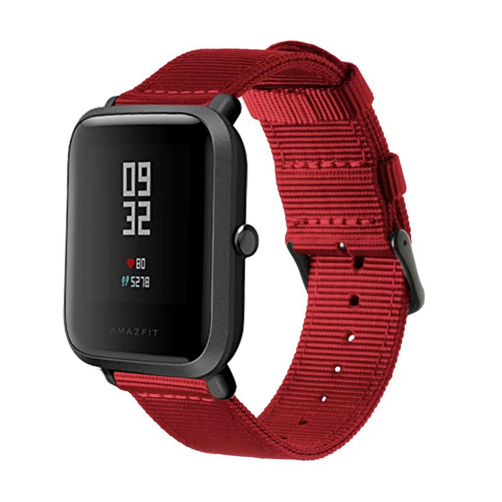 Сменный ремешок Eastar для Xiaomi huami Amazfit, умные часы, молодежная версия, Bip BIT PACE Lite, ремешок, фитнес-браслет - Цвет ремешка: Красный