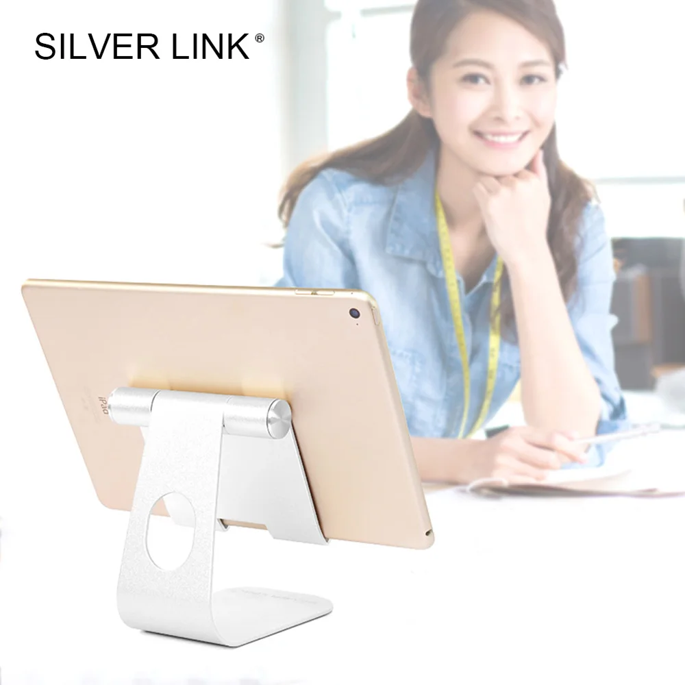 SILVER LINK Tablet Holder Stander Aluminium Alloy Stand Holder For iPad