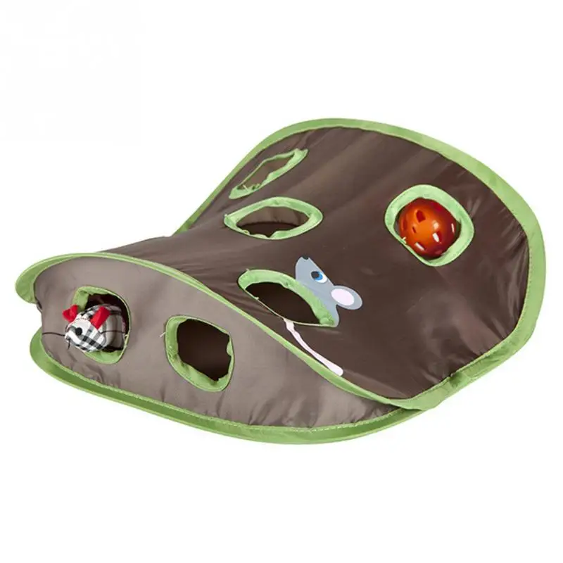 Fantastic Nine-hole Mouse Hole Tent with Bell Ball Cat Educational Toy Cat Toys Pet Supplies Fantastic Nine-hole Mouse Hole Tent with Bell Ball Cat Educational Toy Cat Toys Pet Supplies