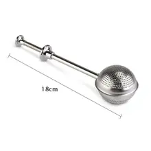 Нержавеющая сталь премиум класса заварочный чайник с ситечком мяч Форма сеточка для заваривания чая фильтр многоразовый металлический Чай мешок для чай со специями инструмент Аксессуары