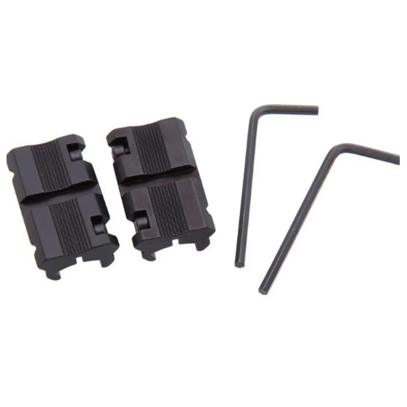 

Tactical Accessory 11mm To 20mm Weaver Picatinny Rail Adapter Mount 2pcs/lot Hunting Rifle Gun Scope Mounts Base Tool