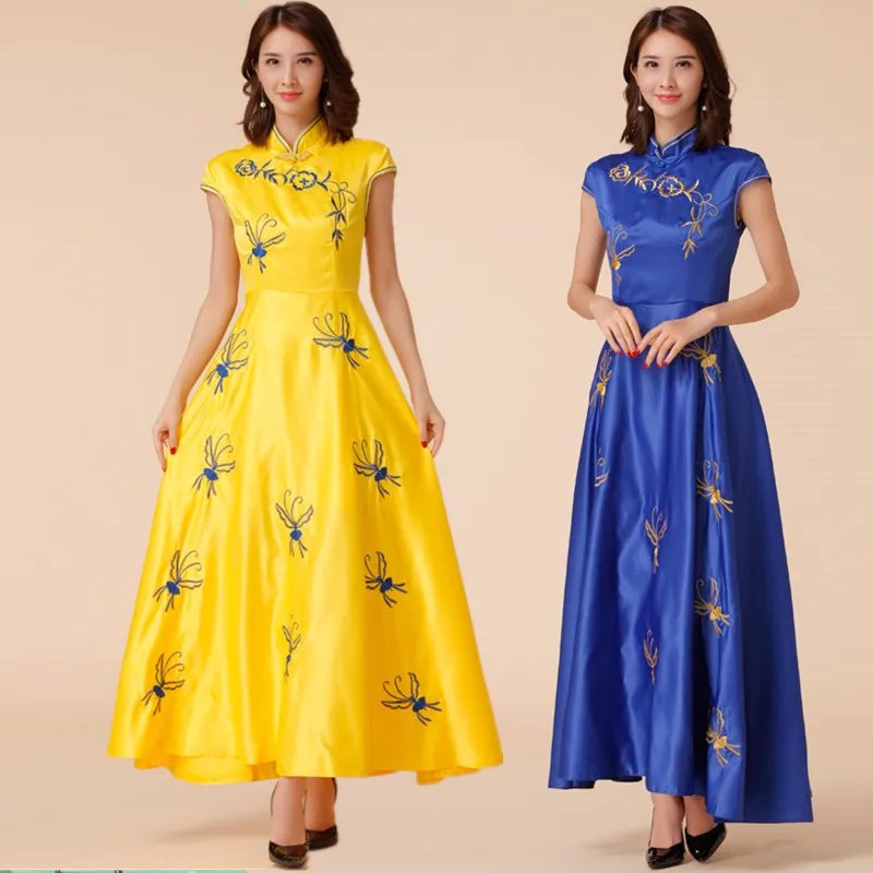 M~3XL Plus Size NEW Women Chinese Traditional Fashion Embroidery Print