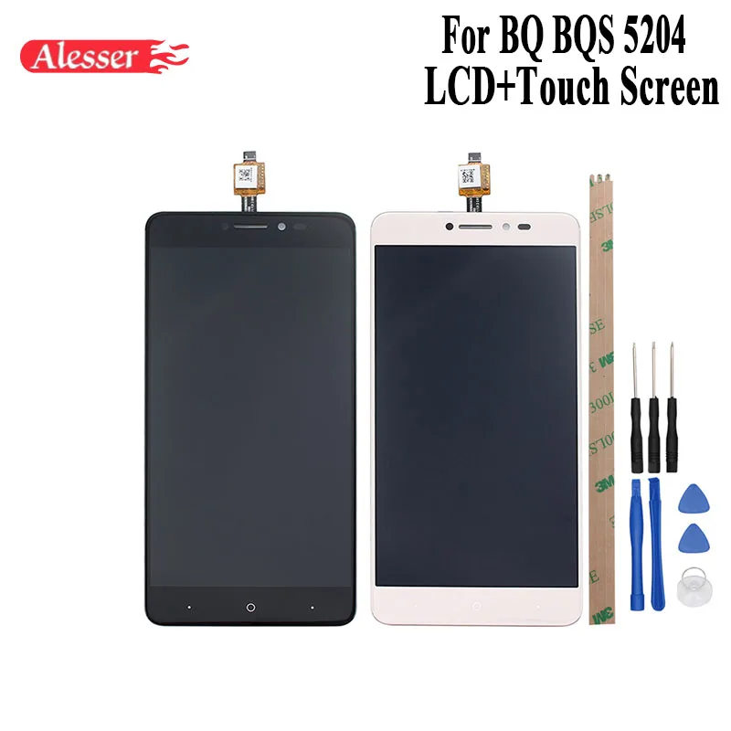 Alesser For BQ BQS 5204 LCD Display and Touch Screen
