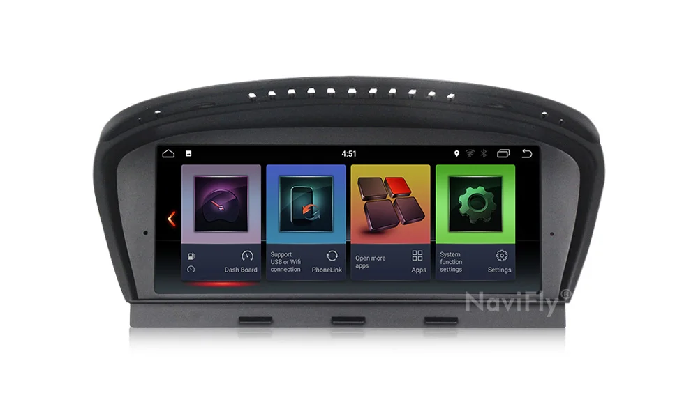 Top New! ID6 Android 7.1 Car radio multimedia player For BMW 5 Series E60 E61 E63 E64 FOR BMW 3 Series E90 E91 E92 CCC CIC GPS Navi 11