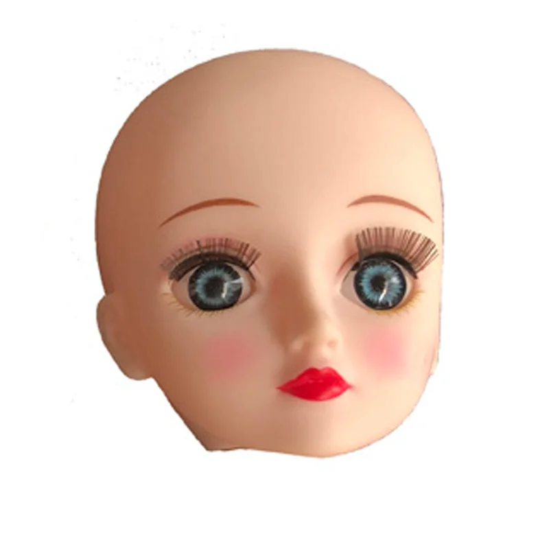 Практический макияж, голова куклы с демоном, уши лысые для 1/3 BJD, кукла как для 60 см, кукла DIY, косплей, аксессуары для девочек