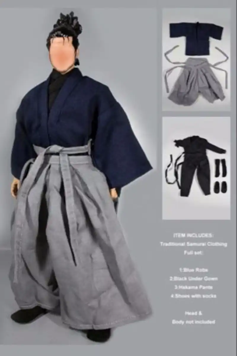 1//6 Scale Male Ancient Soldier Jin Yiwei Shirt Pants Clothes Model for 12/" Toys