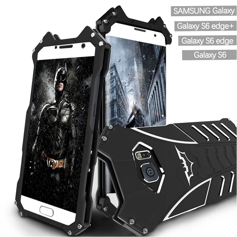 GKK Full Aluminum Armor Heavy Dust Metal BATMAN Phone Case For Galaxy