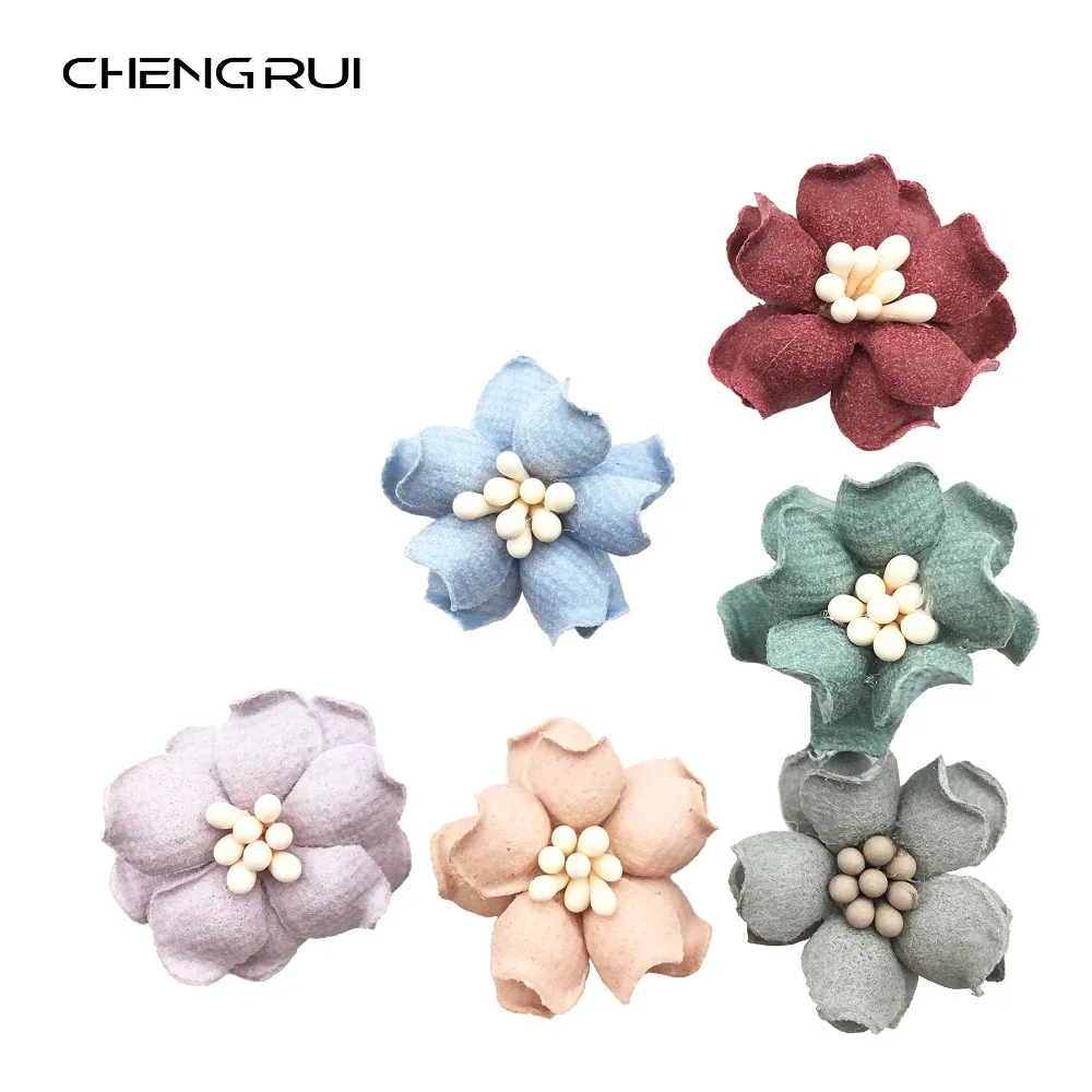 CHENGRUI F100, 2 см, цветок из текстиля, патчи, заплатка для одежды, Наборы для творчества. материалы для рукоделия, цветочным принтом в стиле «сделай сам, рукоделия, 10 шт./пакет