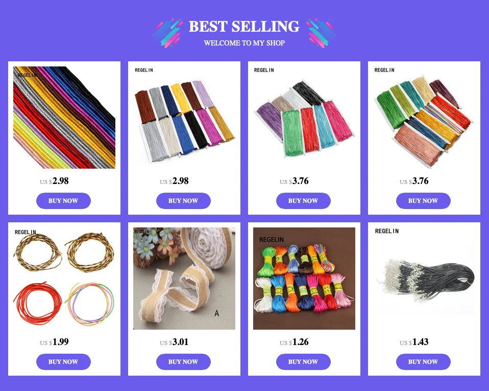 Ожерелье REGELIN Maxi Collares Collier Diy, 9 цветов, распродажа, цепочки, подвески, подвески, фурнитура, 10 шт., длина 45 см, шнур, 1,5 мм