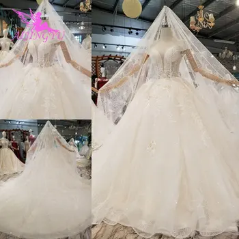 

AIJINGYU Wedding Lace Dress Luxury Bridal Accessories 2019 Sexy 2018 Plus Size Long Modest Gowns Wedding Dresses 2016 Online