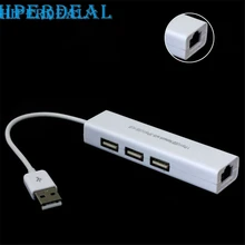 Ecosin2 Mosunx USB для RJ45 Ethernet сетевой адаптер карты с 3 портами usb порты концентратор 17Mar09