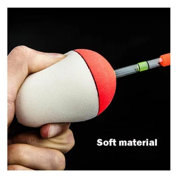 

Electronic luminous float EVA float 10pcs/set Can Be Inserted Fluorescent Stick Fishing float Fishing floats Fishing Equipment