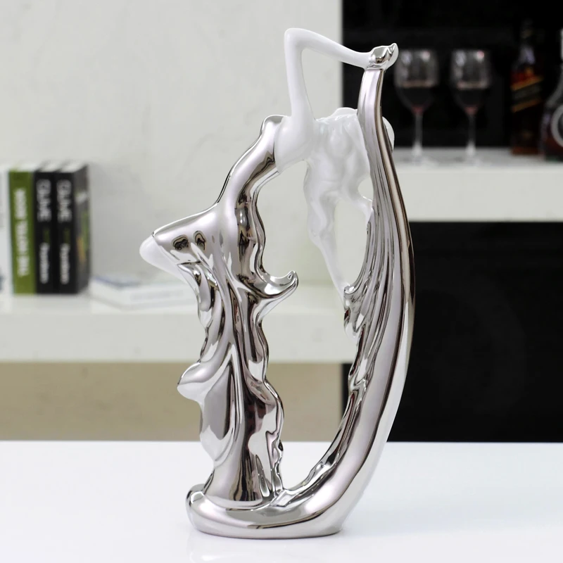 شبه اليد الفني خزانة غرفة نوم الديكور تأثيث الأوروبي الحديث ديكورات المنزل التكنولوجيا الفضة السوداء