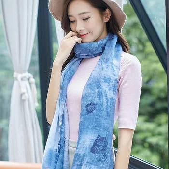 

The New South Korean cotton as explosion Vintage Scarf pattern